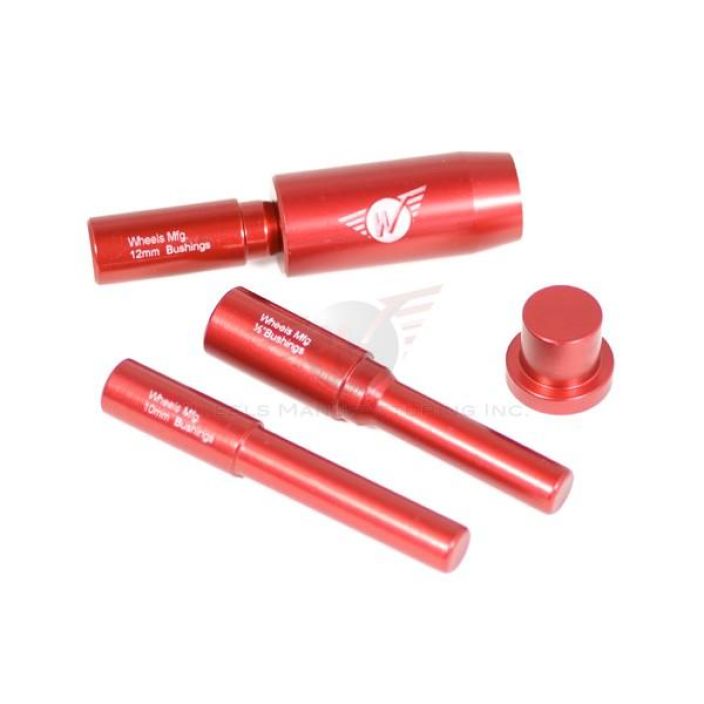 Wheels MFG Bushing Tool Puslatyokalu Auttaa vaihtamaan puslat taysjoustopyorien iskareista ja linkuista. Sopii 10mm, 12mm ja