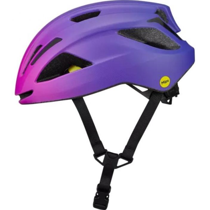 Specialized Align II Purple Orchid Hyvin suojaava ja tukevasti paassa pysyva, mutta silti kevyt ja hyvin tuulettuva kypara.