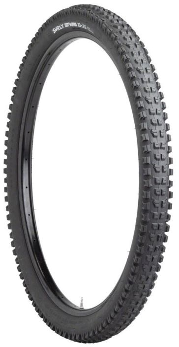 Surly Dirt Wizard Tire 29 x 2.6 Tubless Agressiivinen 29&quot; plussa -rengas 29x2.6 60tpi Taitettava Tubeless Ready
