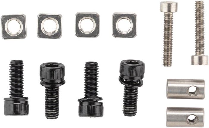 Salsa Alternator Flat Mount Hardware Kit Salsan Flat Mount -korvakkeen kiinnikesarja.