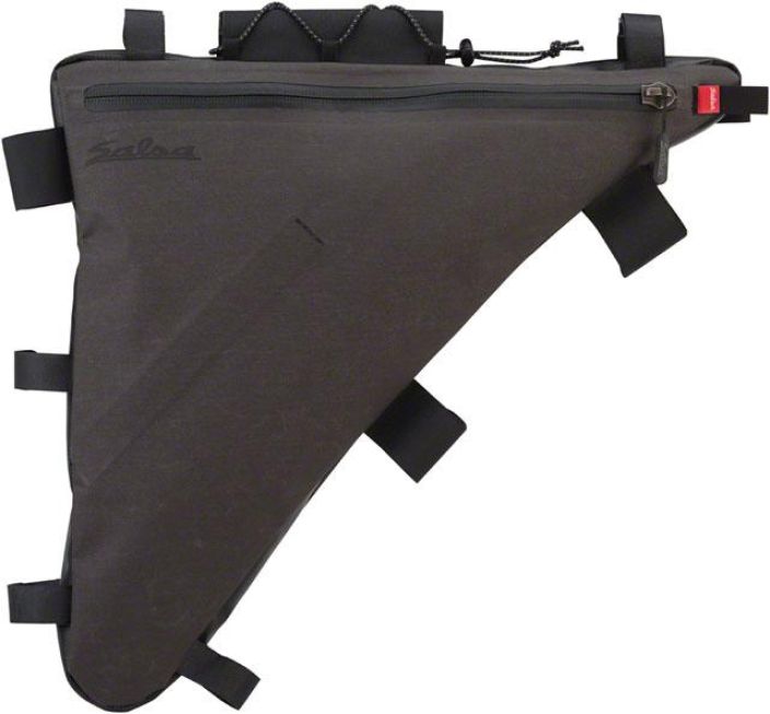 Salsa EXP Cutthroat Framebag L Salsa Cutthroat -runkoon suunniteltu runkolaukku. Runkokokoon: L Tilavuus 5.2L Paino: 320gr