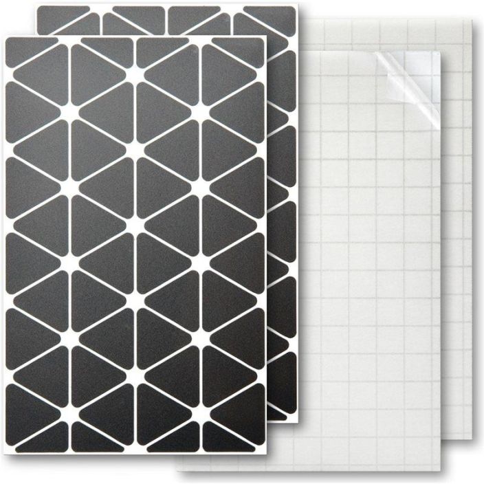 Luxshield heijastin tarrat-Triangles Black Small tuotekuva 1 Luxshield heijastin tarrat-Triangles Black Small tuotekuva 1