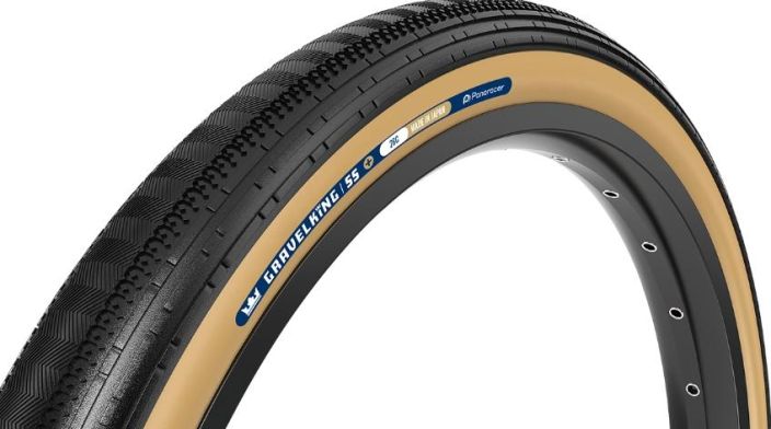 Panaracer Gravelking New SS+ 700x40 Black/Brown Semislick gravel rengas. Keskelta silea, reunoilla pieni nappula. Plus- Panaracer Gravelking New SS+ 700x40 Black/Brown Semislick gravel rengas. Keskelta silea, reunoilla pieni nappula. Plus-