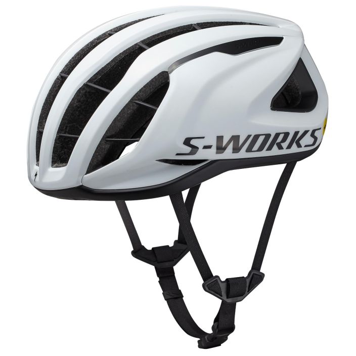 Specialized S-Works Prevail 3 Helmet - MIPS Air - White/Black S-Works Prevail 3 – Designed by Air Cooler heads win.