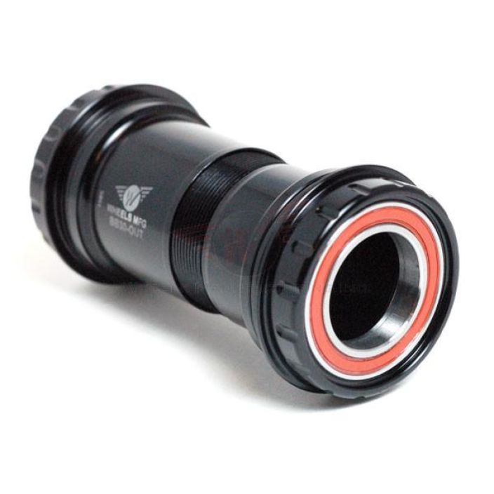Wheels MFG BB30 Outboard Angular Contact BB for 24mm Cranks (Shimano) - Black BB30-OUT-3. Specifically designed for