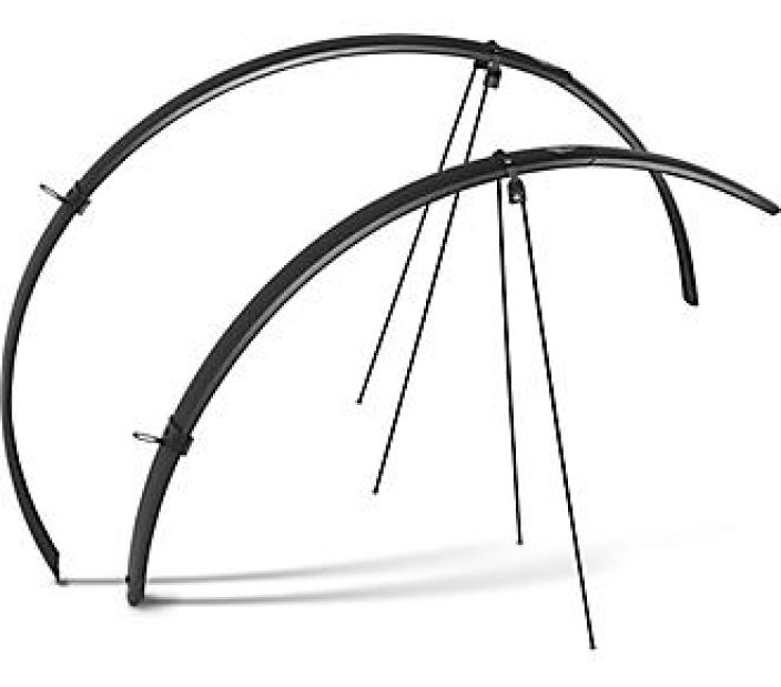 Specialized Dry-Tech Fender Set 42mm Alumiininen lokasuojasarja hybrideihin ja kayratankoisiin. 700c Leveys 42mm