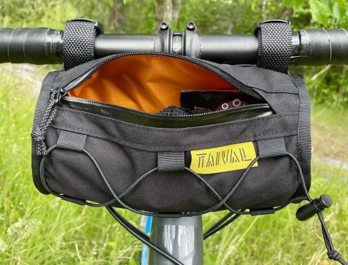 Taival Handlebar Bag 1.7L Musta tuotekuva 2 Taival Handlebar Bag 1.7L Musta tuotekuva 2