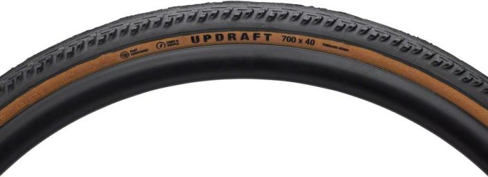 Teravail Updraft Tire 700 Tan, Light and Supple, Fast Compound tuotekuva 1