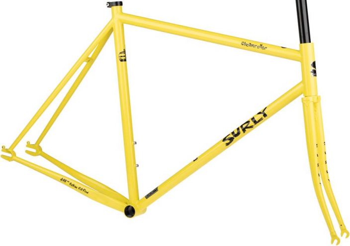 Surly Steamroller Banana Candy Yellow Frameset
