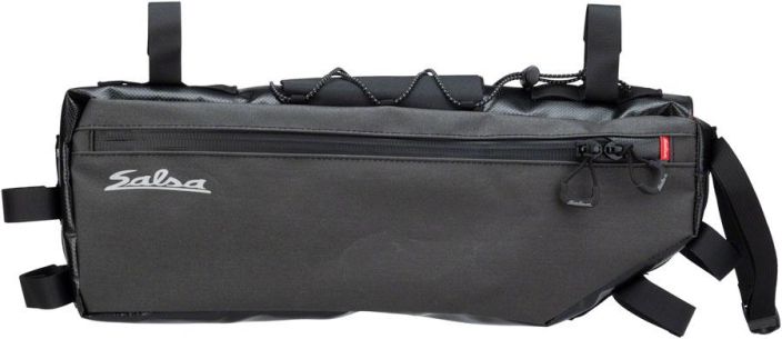 Salsa EXP Series Half Pack Bag Large Puolikas runkolaukku. Tarrakiinnitys runkoon Hyva saankestavyys. Vahvat vedenpitavat
