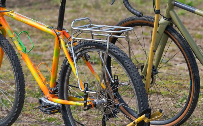 Minoura Rear Rack MT-8000D Chrome Silver tuotekuva 1