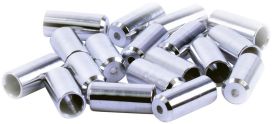 WheelsMFG Wheels Manufacturing Cable Housing Ferrule - Alloy, 4mm, Bottle of 300