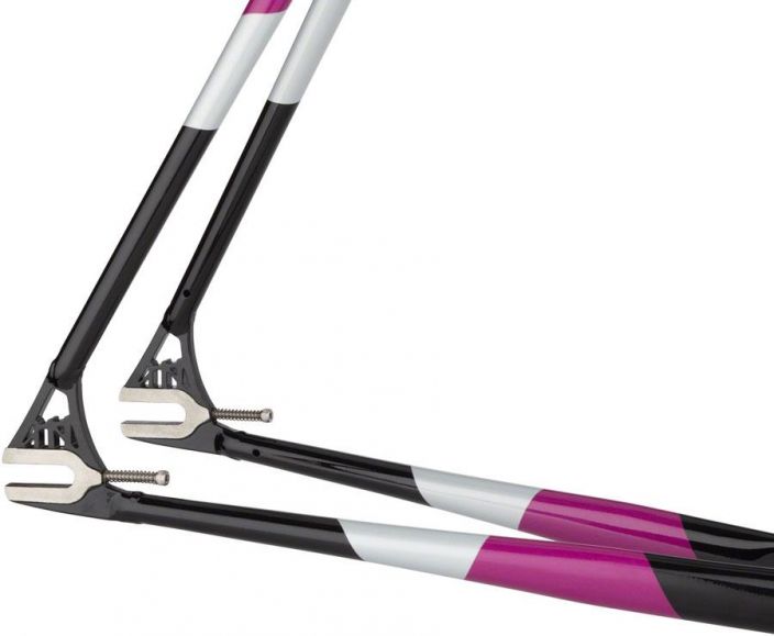 All-City Big Block Frameset Midnight/Frost/Violet Terasrunko ja haarukka radalle tai fixiksi kaduille. Rengastila: 700 x