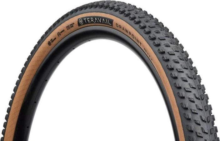 Teravail Drawpoint Tire 29 x 2.4, Tubeless, Fold.Tan, Light Trail, Grip Compound tuotekuva 3
