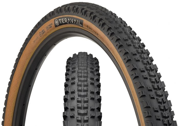 Teravail Ehline 29x2.3 LS Tan Nopea ja kevyt XC / traili-rengas. 29&quot; 2.3&quot; 60Tpi Tubeless Ready Taitettava 720gr
