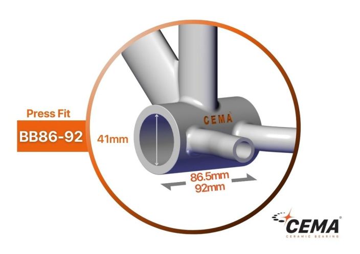 Cema BB86-BB92 for FSA386/Rotor/Raceface 30mm - INTERLOCK tuotekuva 1