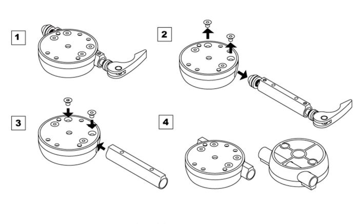 Minoura Vergo Fork Mount Adapter for BOOST (15mm / 110L) tuotekuva 1