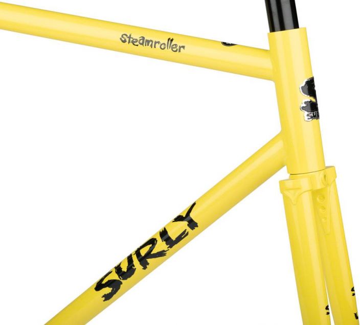 Surly Steamroller Banana Candy Yellow Frameset