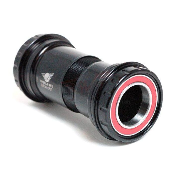 Wheels MFG BB30 Outboard Ceramic Hybrid BB for 24mm Cranks (Shimano) - Black BB30-OUT-5. Specifically designed for