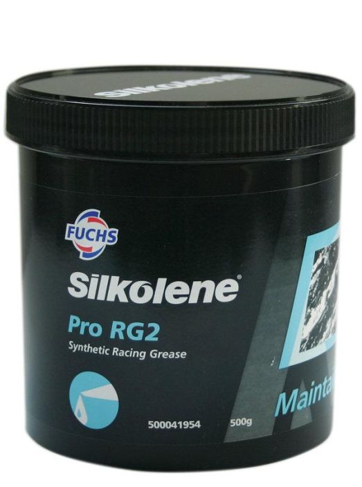 Silkolene Pro RG2 Grease 500g Erittain hyva rasva fillarin osiin! Loistavat lammonsieto ja vedenkesto-ominaisuuudet. 500gr