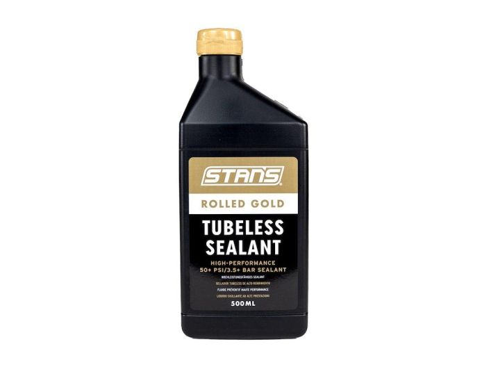 Stan′s Rolled Gold Tubeless Sealant 500ml Higher pressure. Faster sealing. Stan’s Rolled Gold is a premium, purposebuilt Stan′s Rolled Gold Tubeless Sealant 500ml Higher pressure. Faster sealing. Stan’s Rolled Gold is a premium, purposebuilt