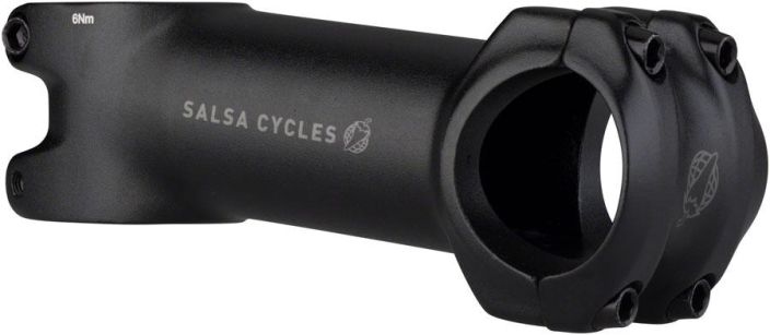 Salsa Guide Stem New Kevyt alumiininen ohjainkannatin. 1 1/8&quot; haarukkaan 31.8mm tangoille Kaannettava 6°