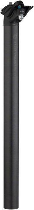 Salsa Guide Carbon Seatpost 27.2 x 350mm 18mm Offset Hiilikuituinen satulatolppa. Halkaisija: 27.2mm Pituus: 350mm Offset: