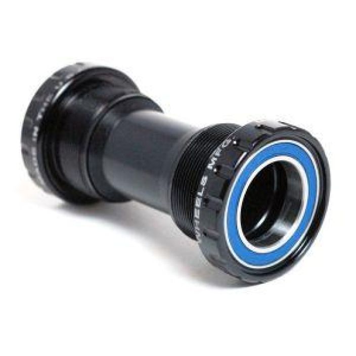 Wheels MFG Threaded MTB Angular Contact BB for 24/22mm Cranks (SRAM) - Black BB-MTB-9. External English (BSA) threaded