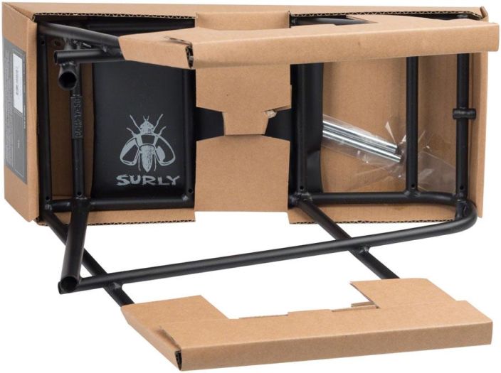 Surly Rear Disc Rack Standard Black  tuotekuva 3