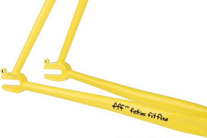 Surly Steamroller Banana Candy Yellow Frameset